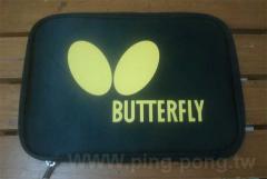 Butterfly_Logo Case 黃色商標方型球拍袋