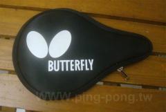Butterfly_Logo Case 銀色商標刀板型球拍袋