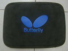 Butterfly_Logo Case 藍色商標方型球拍袋