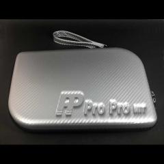 *【Pro Pro】PP硬殼方型桌球拍袋-銀色