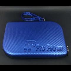*【Pro Pro】PP硬殼方型桌球拍袋-藍色